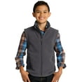 thumbnail image 2 of Port Authority Youth Super Soft Fleece Warmth Drawcord Vest, 2 of 5