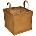 thumbnail image 1 of Jute Basket with Handles (Portable Jute Storage Bag), 12 Inches, 1 of 3