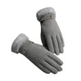 thumbnail image 2 of Luxalzxs Winter Gloves for Women Cold Weather Windproof Touchscreen Gloves Fleece Lined Warm Gloves, 2 of 5