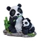 thumbnail image 2 of Estatua de panda de jardín con luz solar y movimiento de ojos realista, adorno para decoración de exteriores, escultura creativa de resina para, 2 of 8
