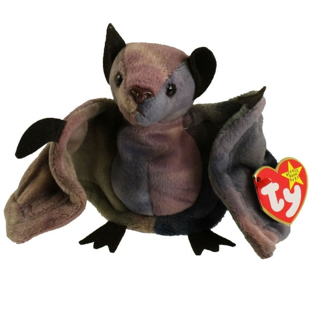 Ty Beanie Baby Batty The Bat Ty Dyed Version 4 5 Inch Walmart Com Walmart Com