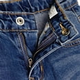 thumbnail image 4 of KIDSCOOL SPACE Baby Girl Boy Jeans,Little Kid Elastic Band Inside Ripped Denim Pants,Blue,3-4 Years, 4 of 8