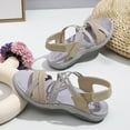 thumbnail image 6 of Mostsola Hiking Sandals for Women Anti-Slip Comfort Arch Support Casual Summer Walking Sandals, 6 of 9