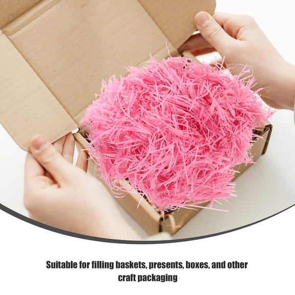 Masteelf Shredded Paper Fillers 1 Bag Crinkle Cut Confetti for Basket Filling, Box Packaging, and Craft Projects