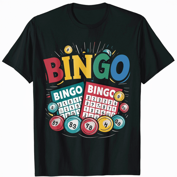Bingo Squad Funny Bingo Balls Player Game Team Gifts T-Shirt