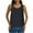 Black, variant on Wyobmus Womens Cross Backless Tank Tops Casual Sleeveless Open Back Tops Solid Color Cute Round Neck Flowy Shirts Olive Green