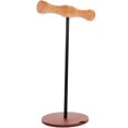 thumbnail image 3 of Black Wood Headphone Stand for Home Use Multi-functional Storage Rack with Metal Rod 1 Piece, 3 of 4