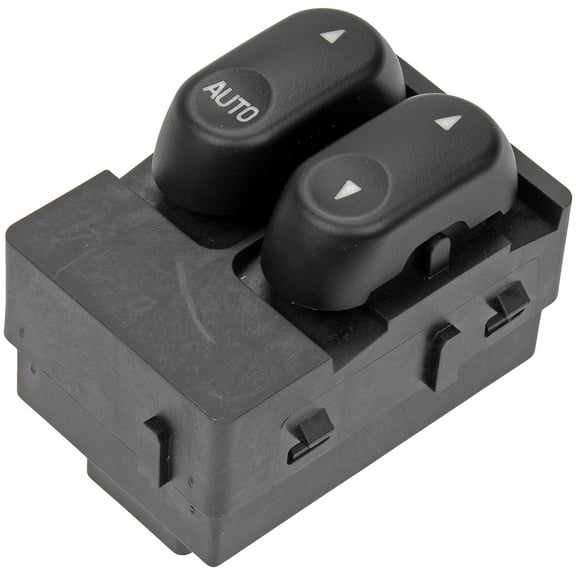 Dorman 901-334 Front Driver Side Power Window Switch - 2 Button Master for Specific Ford Models