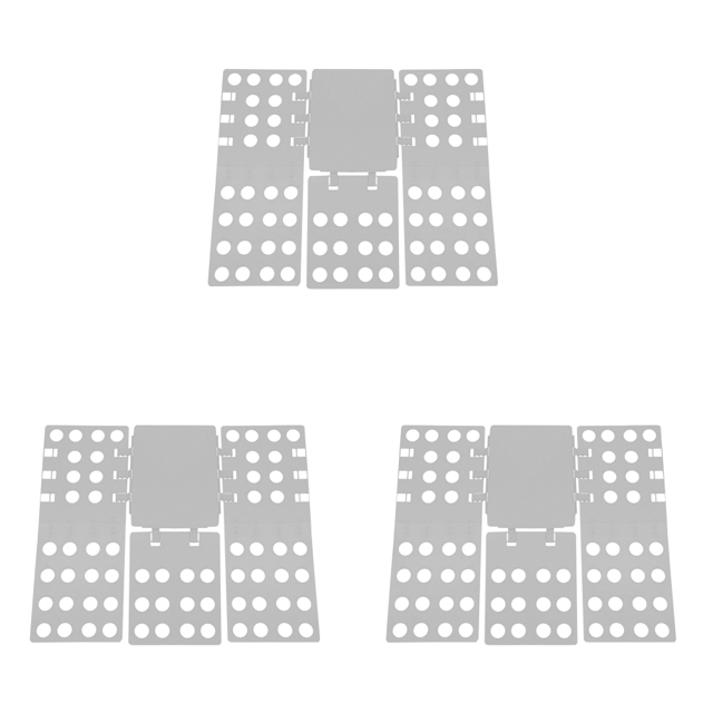 Soporte Plástico para Ropa Organizador Plegable para Ropa Herramientas Almacenamiento (gris)