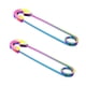 thumbnail image 3 of Pendientes de mujer con imperdible de acero inoxidable. Multicolor, 3 of 5