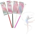 thumbnail image 2 of Yazoeia Rhythmic Dance Ribbons Gymnastics Ribbon Streamers Dancing Streamers Twirling for Artistic Dancing Gymnastics CJC912-178541, 2 of 8