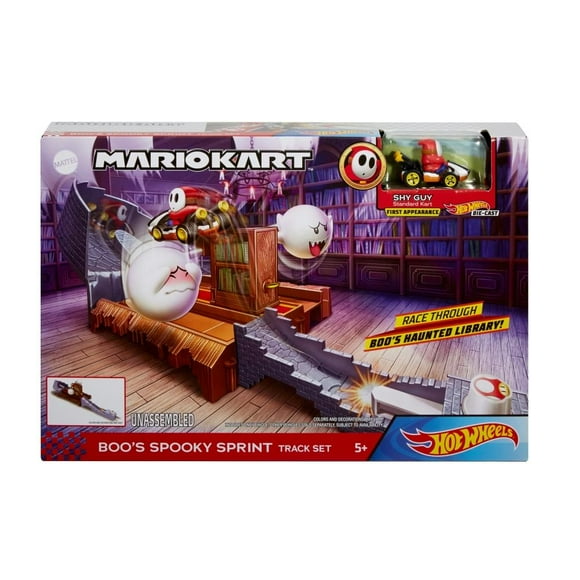 Pista de Juguete Hot Wheels Nintendo Boo