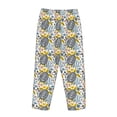thumbnail image 5 of Naloa Sea Turtle Print Women’s Ultra-Soft Comfy Pajama Lounge Pants with Pockets & Drawstring, 5 of 8