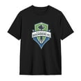thumbnail image 1 of Seattle Sounders Fc Tshirt Men'S Basic Short Sleeve Cotton Tee For Daily Wear, 1 of 4