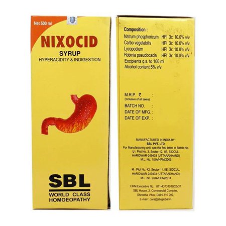 SBL Nixocid Syrup 500ML