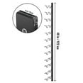 thumbnail image 2 of VEVOR Wall Mounted Wine Rack, 12x2 Bottles Wine Holder Towel Rack, Black Steel Vertical Wine Rack, Modern Decorative Wine Bottle Holder, Forward Design Simple Storage Wall Rack 48x11x1 in, 2 of 9