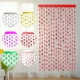 thumbnail image 4 of Nvzi Paquete de 3 serpentinas de copos de nieve de 3,28 x 6,56 pies para decoración de fondo, cortinas de lluvia mate de un solo color para puerta para Navidad,dorado, 4 of 4