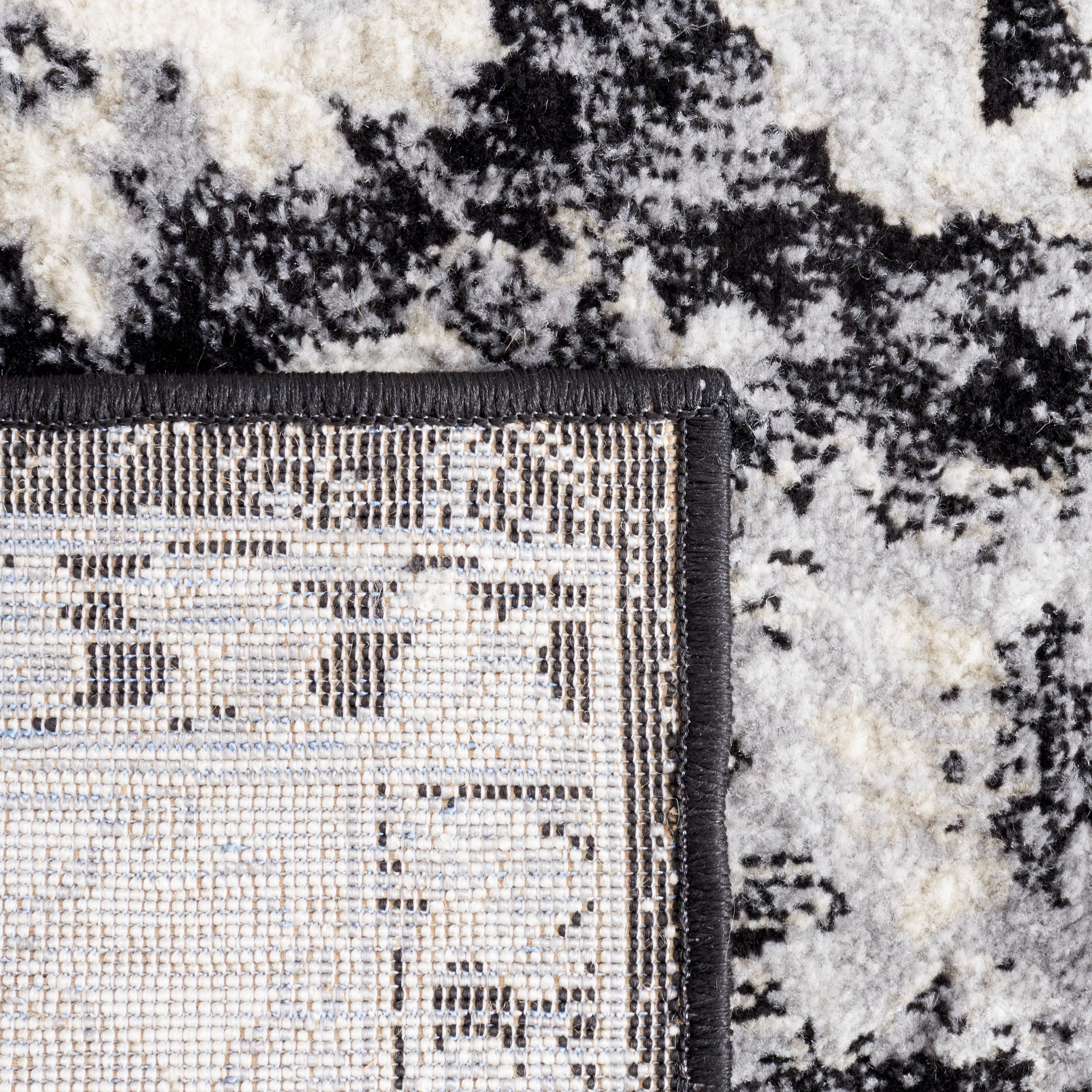 SAFAVIEH Brentwood Dimas Oriental Area Rug, Black/Gray, 3' x 5'