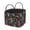 Black Mushroom Floral Print, variant on Bulopur Pink Gold Marble Print Quilted Laundry Basket Foldable Storage Basket with Handles Modern Laundry Baskets for Home Decorative Organization for Bedroom Bathroom
