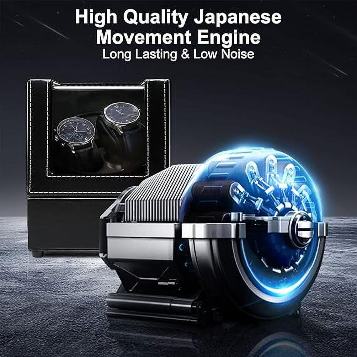Dual automatic watch winder deals