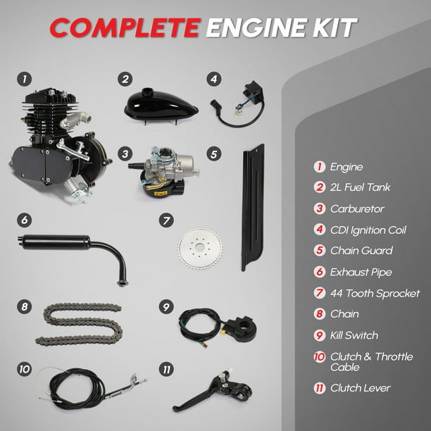 Gas bike conversion kit hotsell