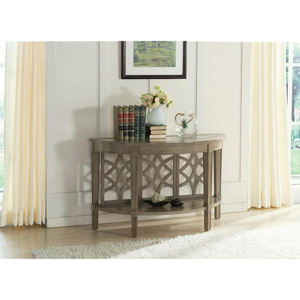 Riverside Parkdale Demilune Sofa Table Com Riverside Parkdale Demilune Sofa Table, Demi Lune Sofa