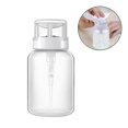 thumbnail image 2 of 200ml Push Down Empty Pump Dispenser For Nail Polish Remover Alcohol Clear Bottle Storage Bottles Alcohol Pump Bottle, 2 of 4