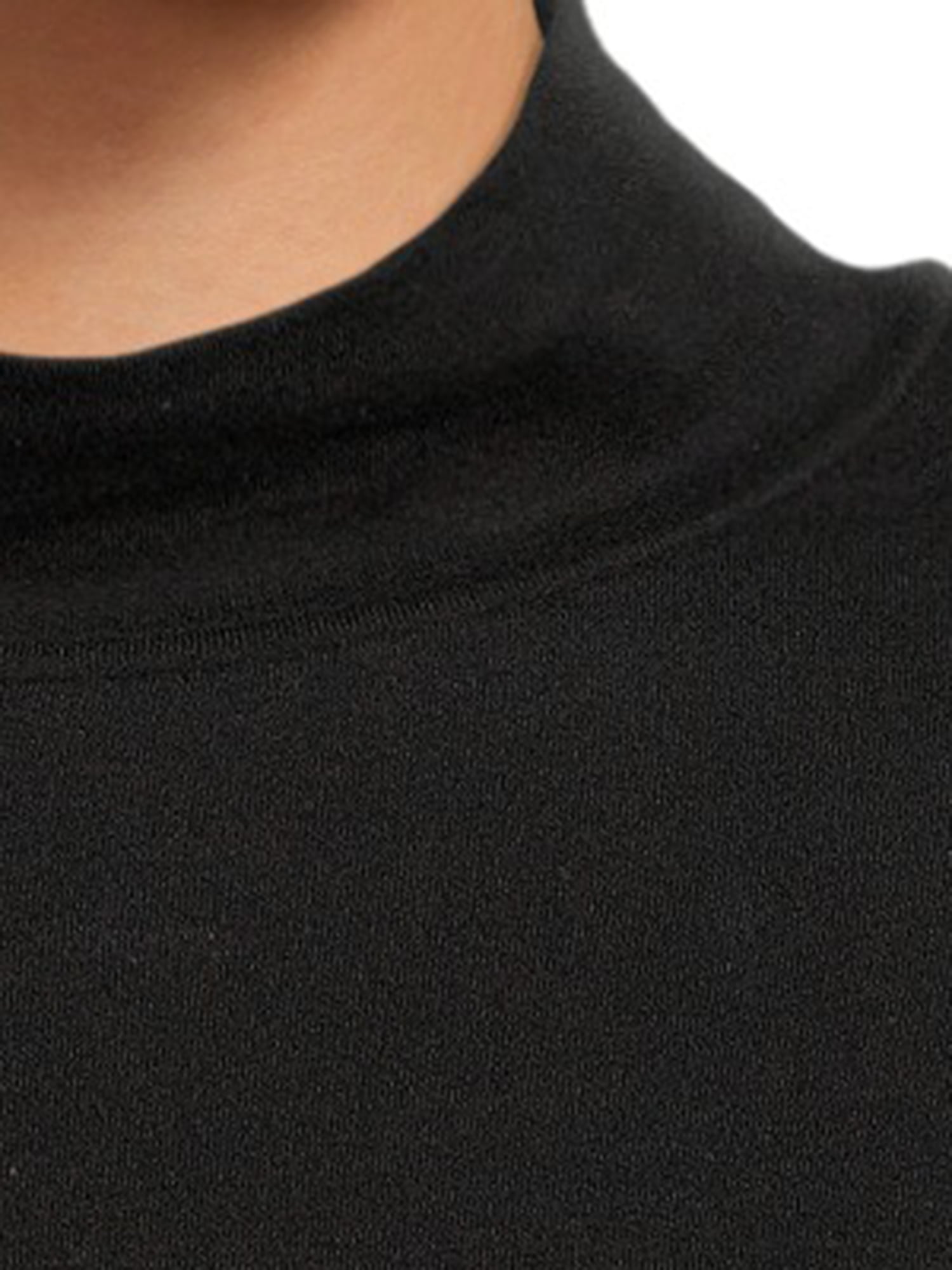 Terra & Sky Women's Plus Size Mock Neck T-Shirt, 2-Pack