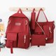 thumbnail image 2 of Pack Viaje 4 piezas Mochila de lona Combo Set Mochilas escolares con bandolera Caja de lápices Mochi Abody Pack Viaje, 2 of 7