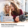 thumbnail image 4 of WiFi Door Window Senor with PIR Motion Sensor Support APP Notifications Status Records Home Device Intelligence Linkage for Home Alarm System, 4 of 7