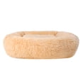 thumbnail image 3 of Sennaux Rectangle Plush Pet Bed Calming Bed for Dogs Cats Kennel Cuddler Crate Cushion Mat Washable, 3 of 7