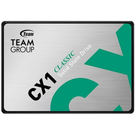 Team Group CX1 2.5" 240GB SATA III 3D NAND Internal Solid State Drive (SSD) T253X5240G0C101