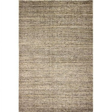 5 ft. x 7 ft. 6 in. Savannah Contemporary 100 Percent Wool Hand Loomed Area Rug, Taupe