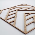 thumbnail image 5 of Ekena Millwork 15 3/8"W x 15 3/8"H x 1/4"T Medium Gilcrest Decorative Fretwork Wood Wall Panels, Red Oak, 5 of 18