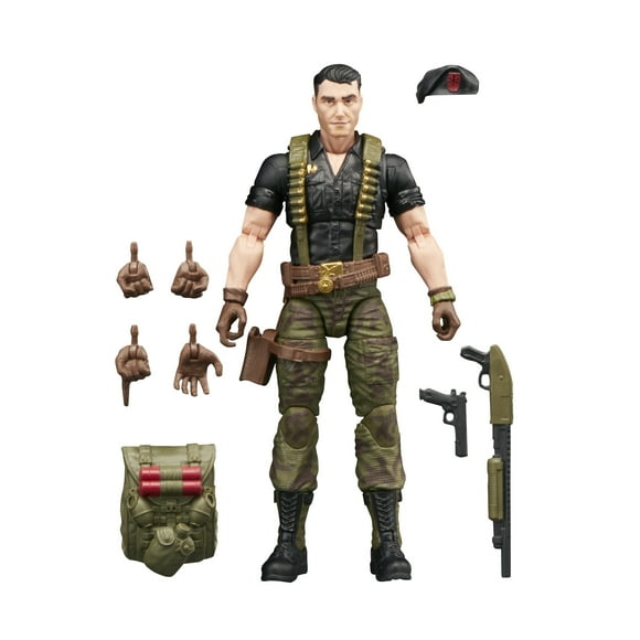 G.I. Joe Classified Series pack rétro sur blister, figurine Flint