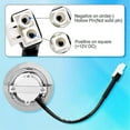 thumbnail image 4 of 2pcs Range Hood Light Bulbs, Stainless Steel Range Hood LED Light Replacement Recessed Kitchen Rang, 4 of 5