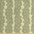 thumbnail image 1 of Floral Fabric by the Yard, Vintage Pastel Tones Flowers Branches Pattern on Muted Background Repetition, Decorative Upholstery Fabric for Chairs & Home Accents, Pale Khaki Dusk by Ambesonne, 1 of 4
