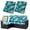 Venus, variant on JIAN YA NA Patio Cushion Covers Replacement, 4 Piece Stretch Cushion Slipcovers with Elastic Bottom for Outdoor Furniture & Patio Sofa Couch, Covers Only, Hawaiian