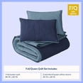 thumbnail image 4 of Mainstays Kids Reversible Gamer Stitch Quilt Set, Full/Queen, 3 Pieces, 4 of 9