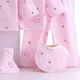 thumbnail image 6 of Splozh Baby Boy Outfits 7PCS Organic Cotton Cute Soft Unisex Newborn Coming Home Outfit Baby Girl Baby Shower Gifts,Pink,0-3 Months, 6 of 6