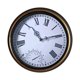 thumbnail image 1 of Reloj y termómetro para colgar en de agua, reloj decorativo de tictac, estilo Retro, para exteriores, para interiores,, 1 of 9