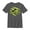 Charcoal, variant on Boy's Jurassic World Logo Claw Marks Graphic Tee Charcoal Medium