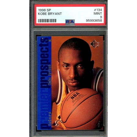 Kobe Bryant Rookie Card 1996-97 SP #134 PSA 9