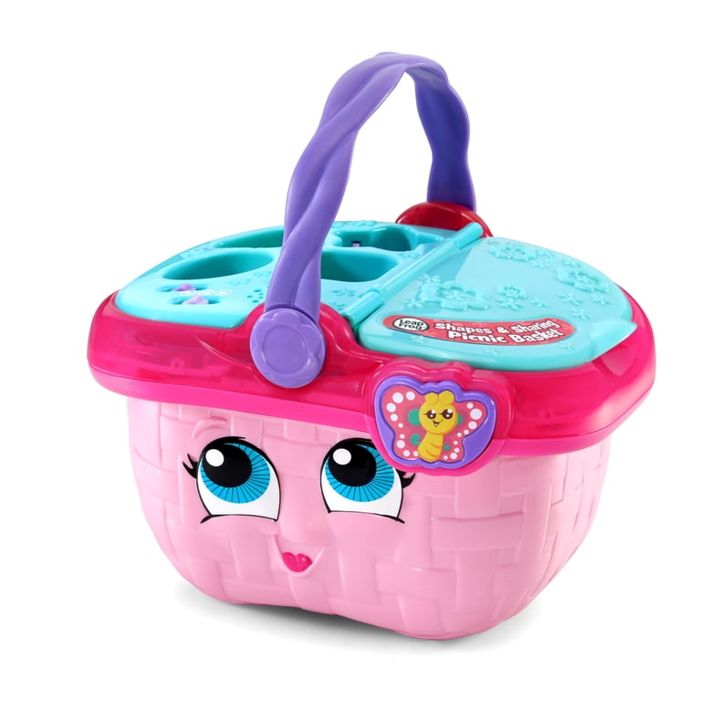 ヴィンテージ☆ウイッカートレー＆ナーサリージャー＆ミニミニクッション LeapFrog Shapes & Sharing Picnic Basket with Accessories, Baby and