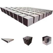 Jessee Impossible Corners, Wall Art That Reshapes Reality, 3D Wall Art Illusion Corner Wall Decal, Removable Peel and Stick Graphic Wall Art, Modern Home Decor (Worldview)