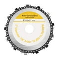 thumbnail image 1 of Wood Carving Disc Grinder Chain Disc Woodworking Circular Chain Saw Blades, 1 of 9