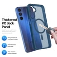 thumbnail image 3 of Ebizware Magnetic Protective Case for Samsung Galaxy A15 5G with MagSafe and Magnetic Car Phone Holder, TPU Thin Phone Case Cover Shockproof Anti-Fingerprint-Dark Blue, 3 of 7