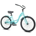 thumbnail image 2 of Kent Bicycles 24" Girl's Seachange Beach Cruiser, Ages 12+, Mint Green, 2 of 8