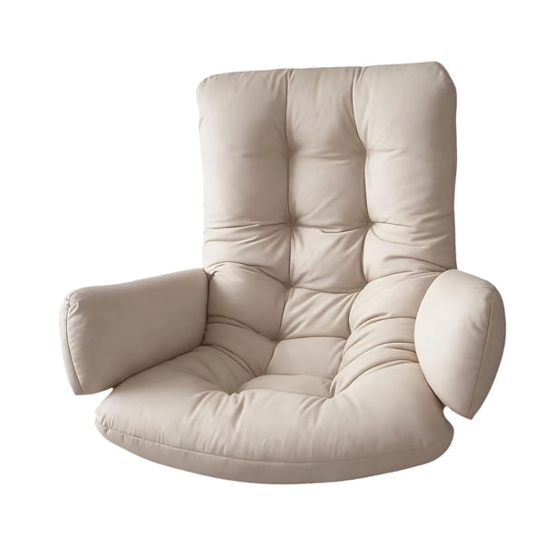 Cojín bohemio para columpio, hamaca, muebles de exterior y balcón. Caqui