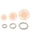D, variant on Ceramic Foot Ring Tools Set of 3, Pottery Trimming Template Kit, Clay Base Trimming Guide for Wheel Throwing